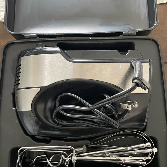 Hamilton Beach Black and Silver Hand Mixer - Picture 1 of 3